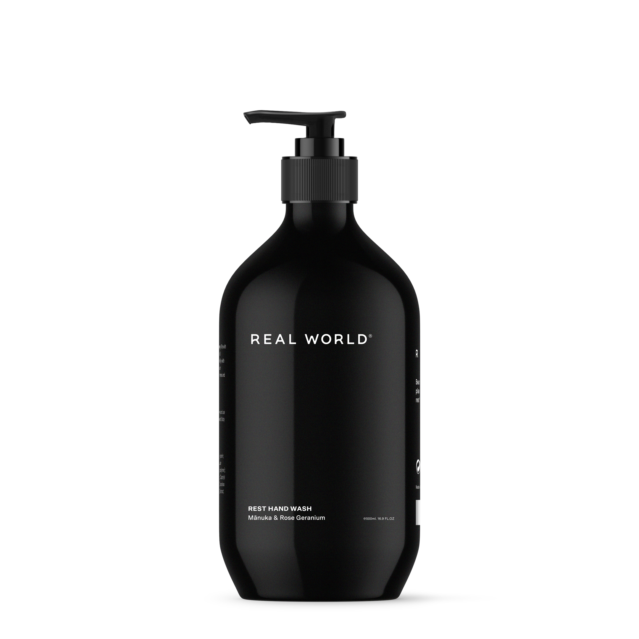 Real World Rest Hand Wash -Mānuka & Rose Geranium